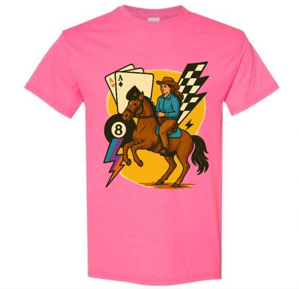 T-shirt - Punchy Cowgirl