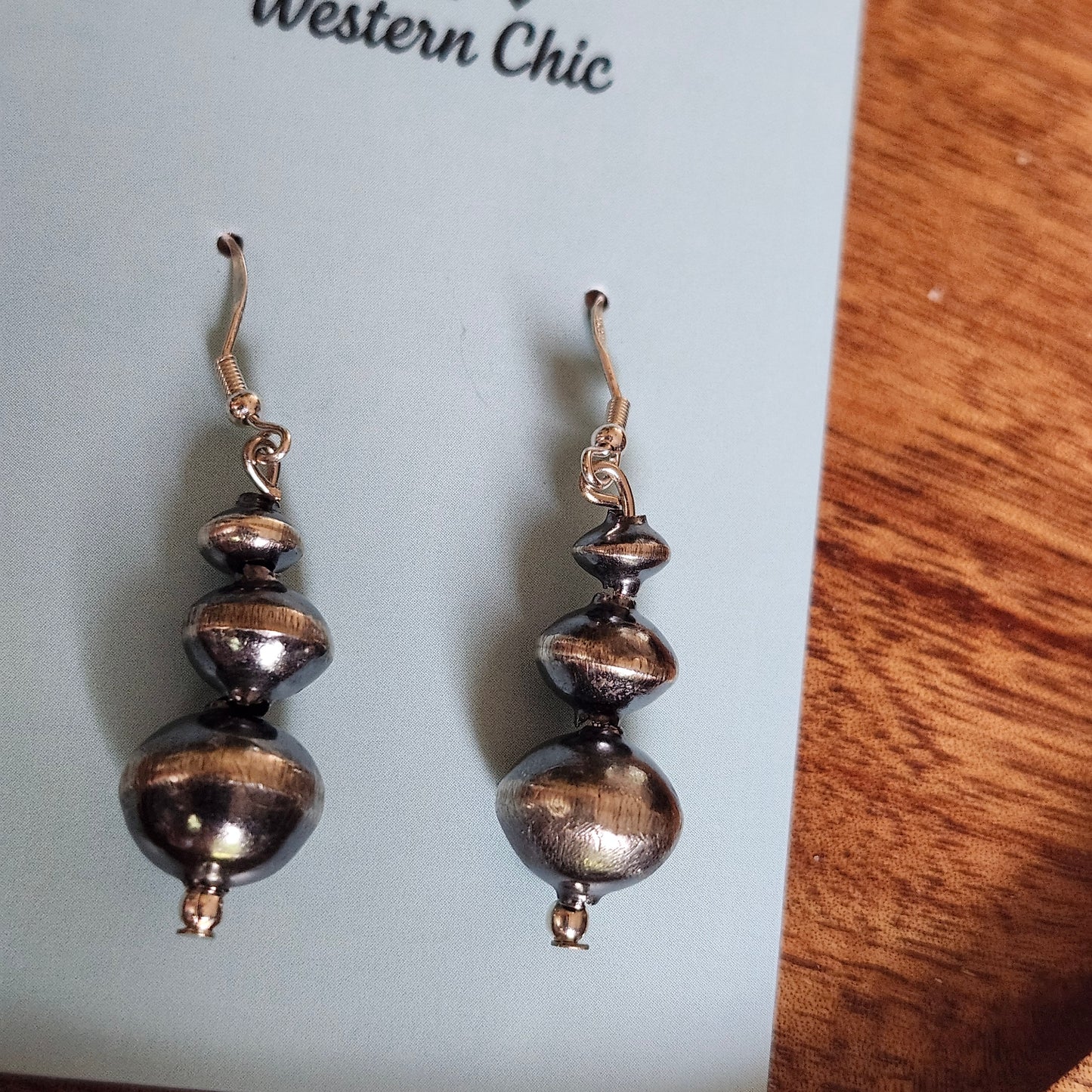 Boucles d'oreille Perles Saucer