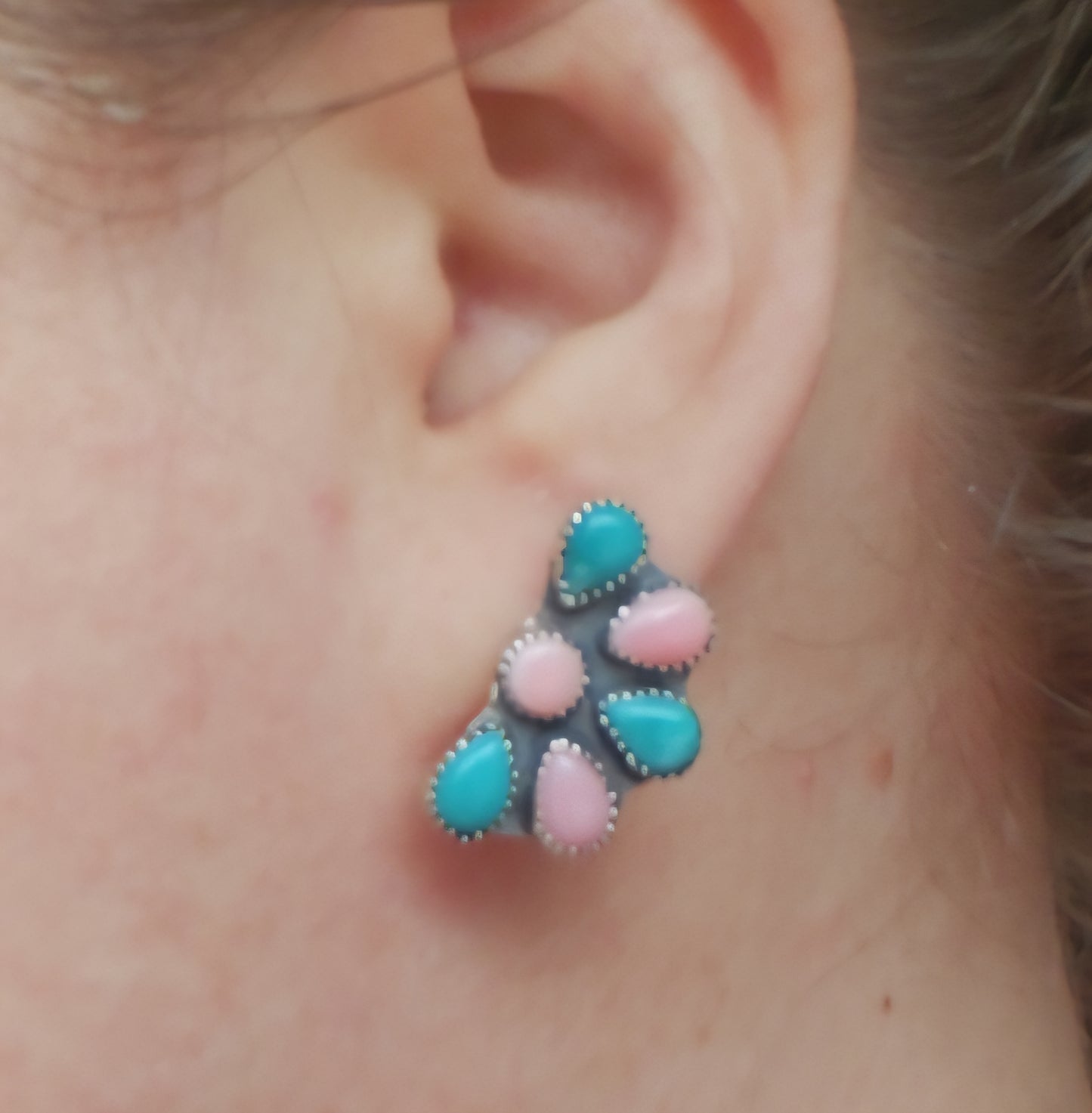 Boucles d'oreilles Cotton Candy Skies