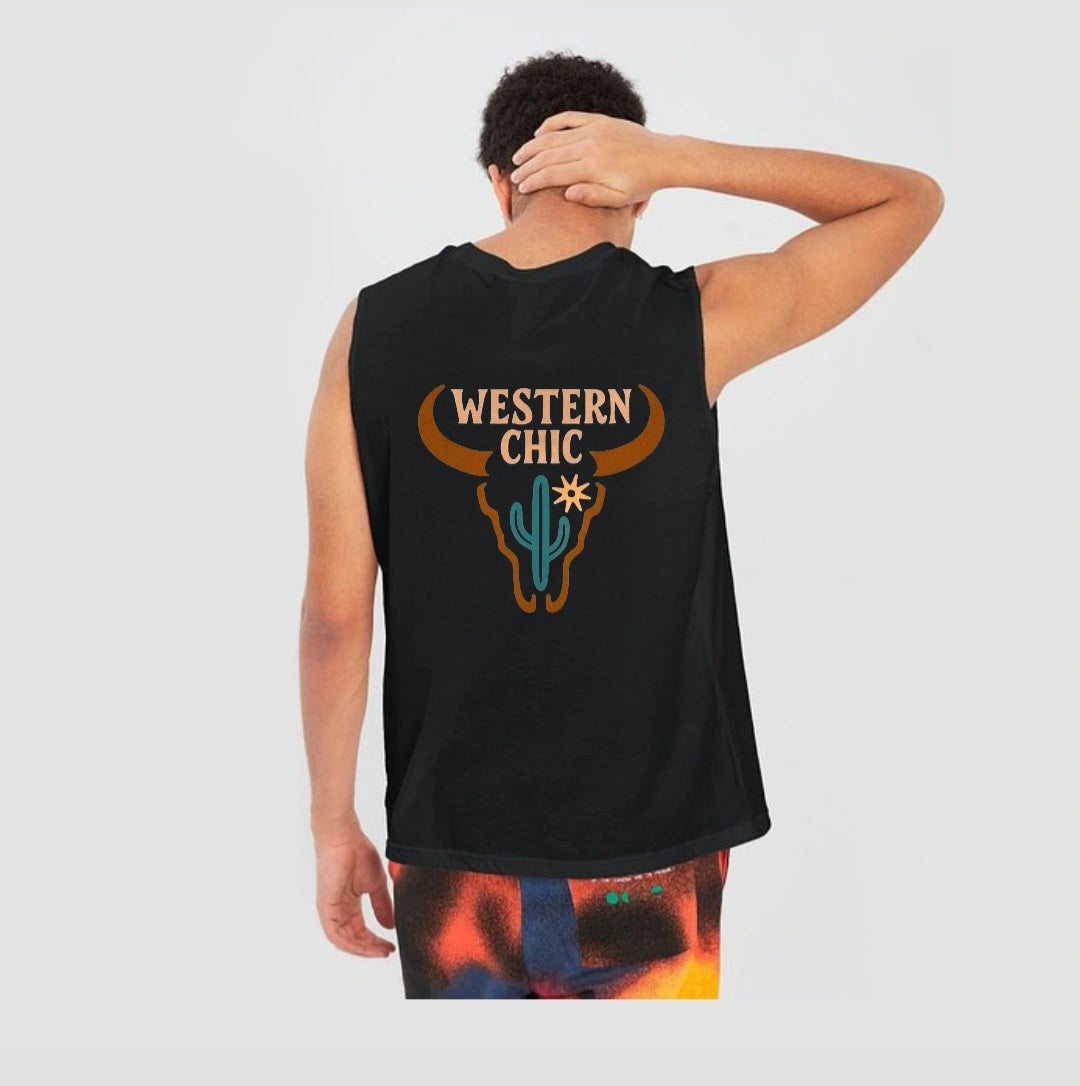 Muscle Tank - Western Chic