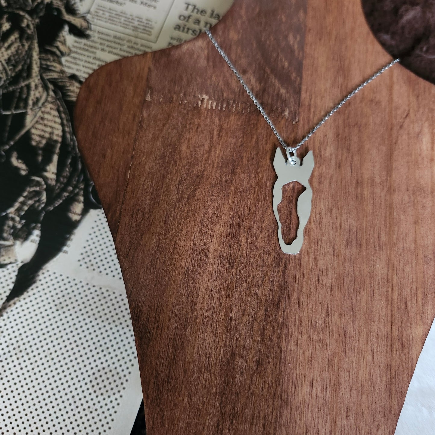 Pendentif Cheval Personnalisé - Argent