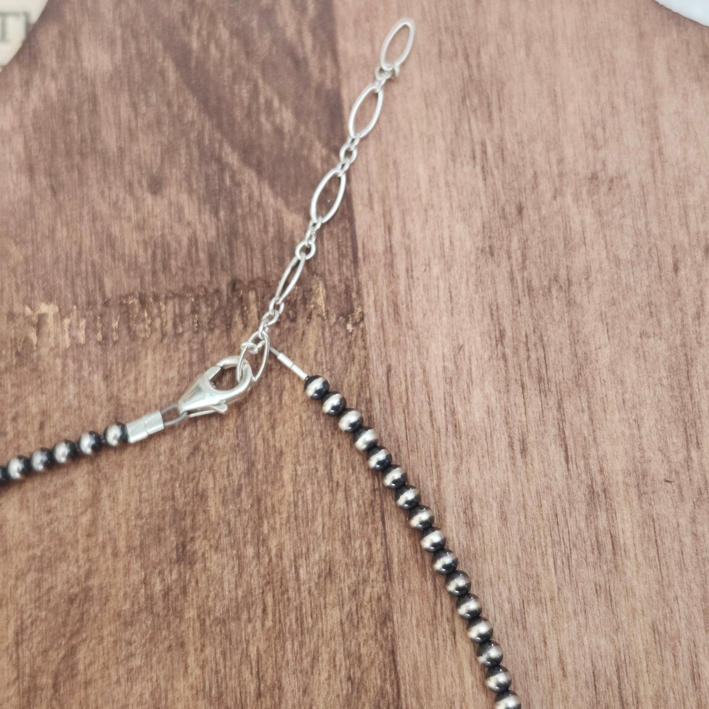 Collier de perles graduées 3 à 6 mm - 16 pouces