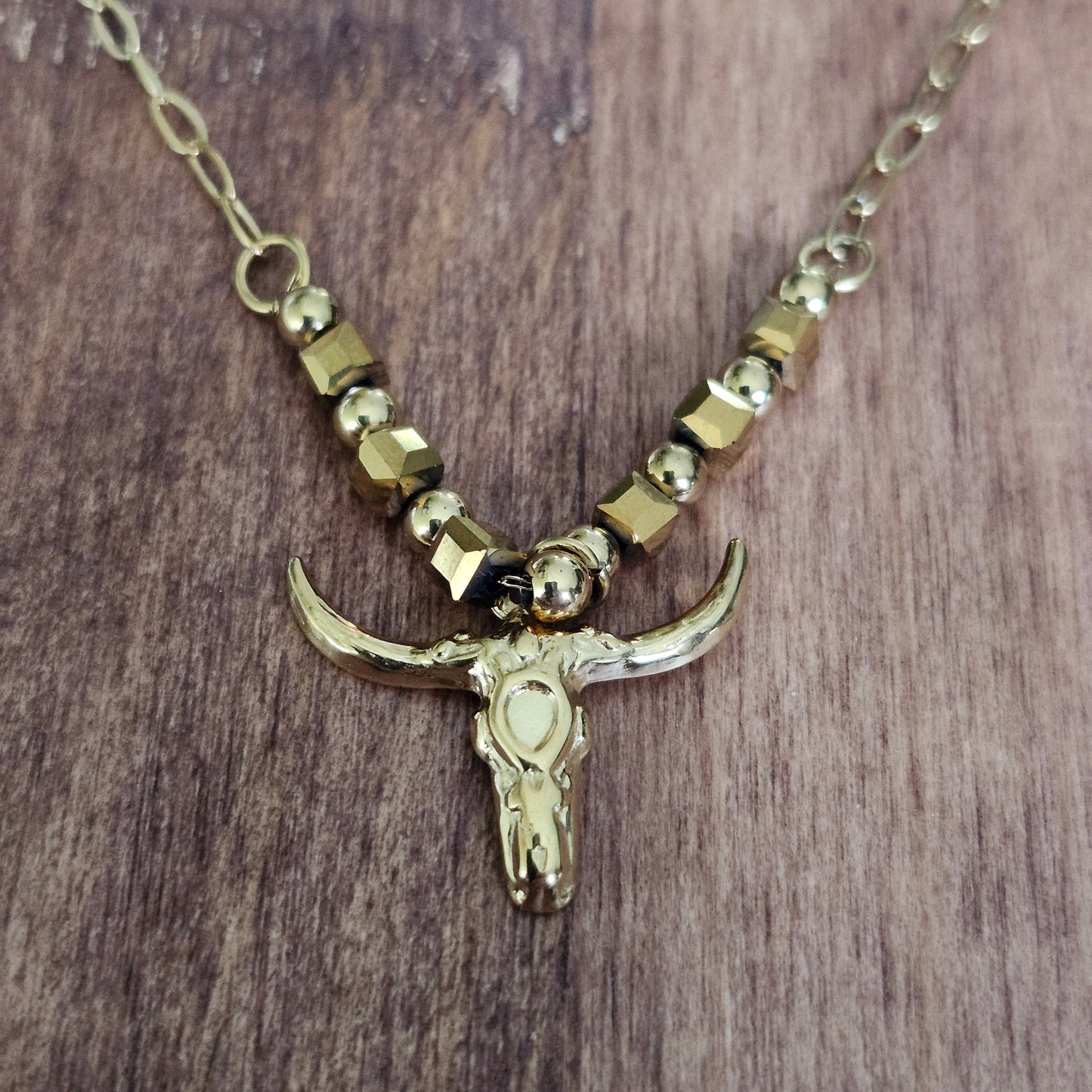 The Extravagant Taurus Necklace - Gold