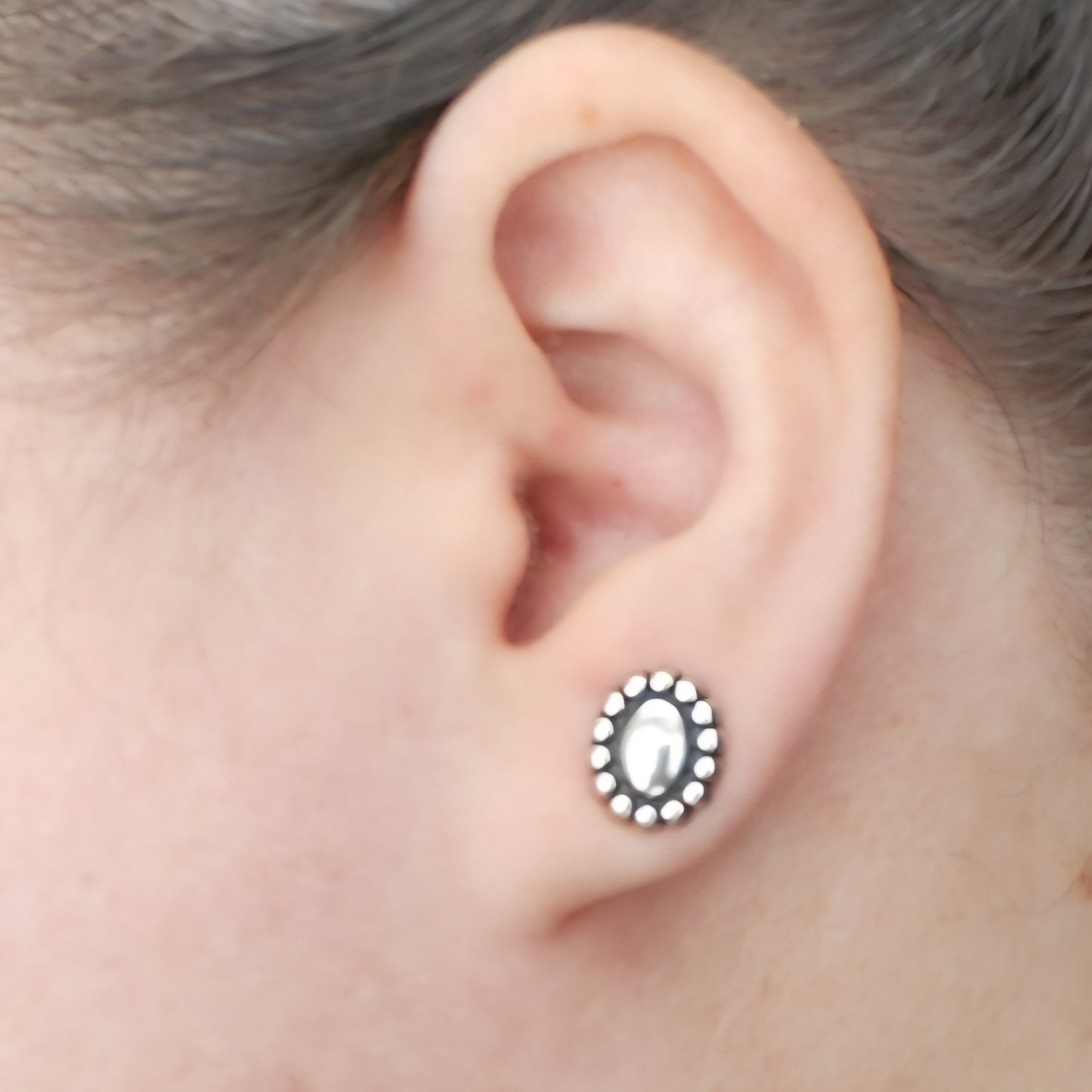 Boucles d'oreille studs argent