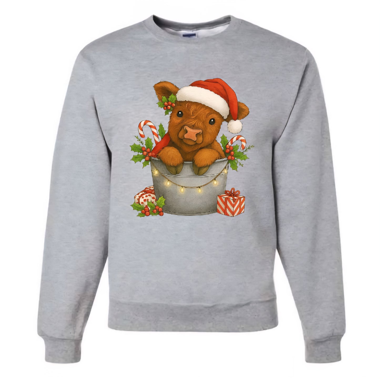 Crewneck Vache de Noel