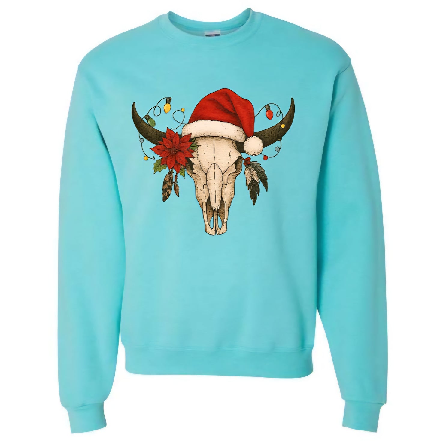 Crewneck Taureau - Turquoise