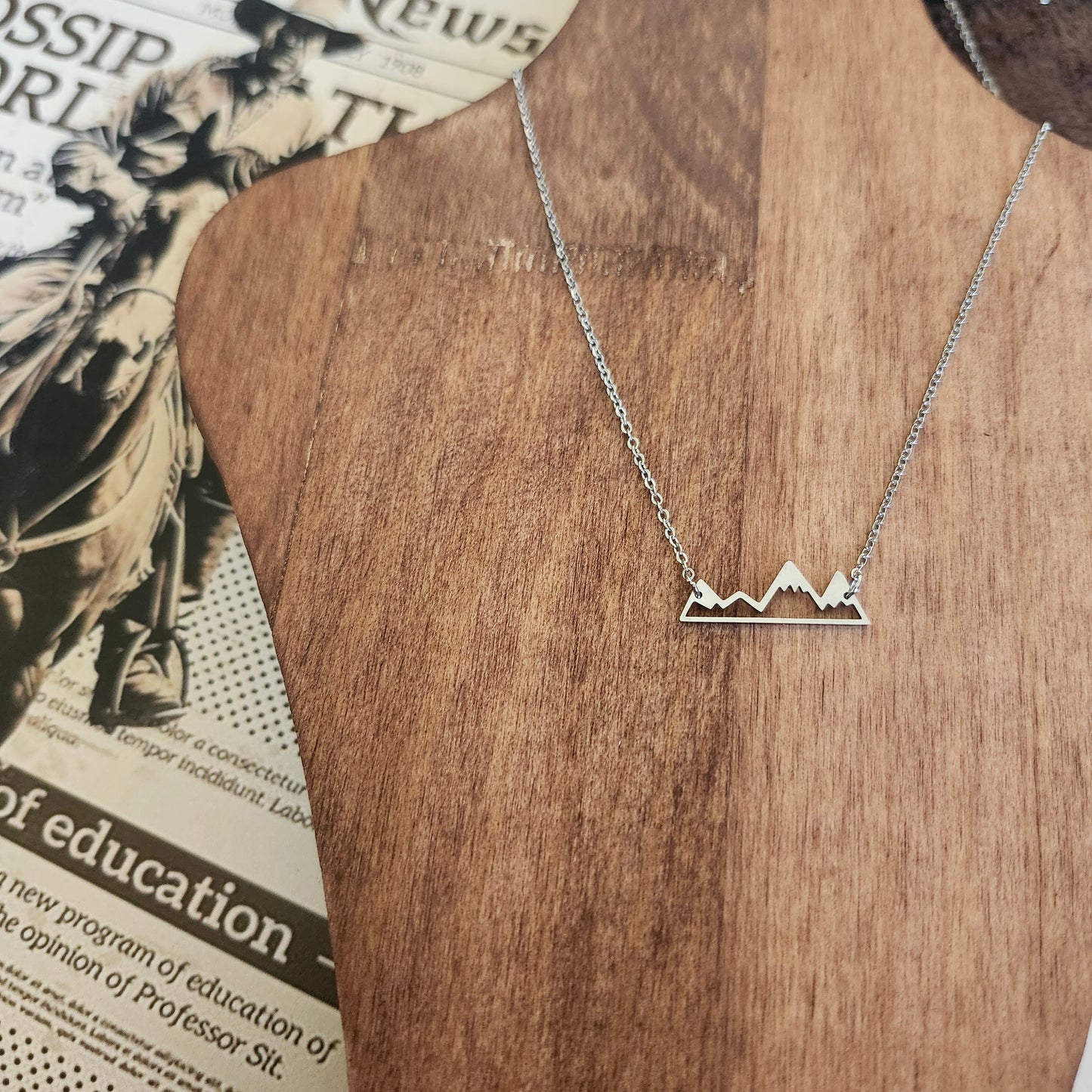Collier Montagne Argent