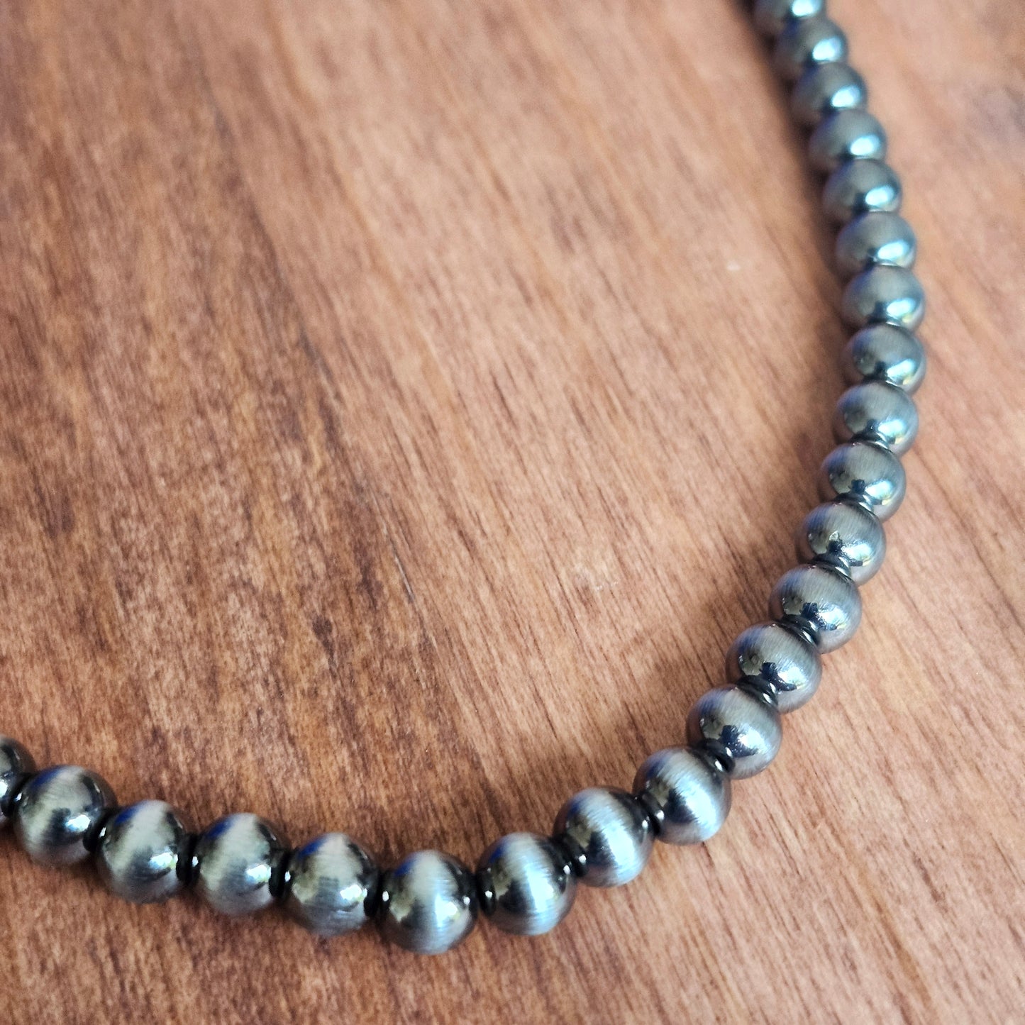 Silver Pearl Necklace