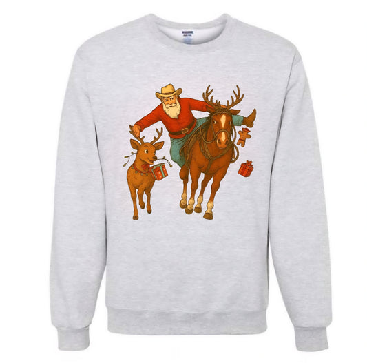 Crewneck Renne Bouvillon