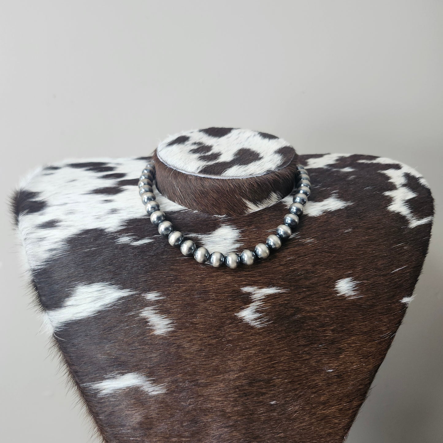 Collier de perles 8 mm - 16 pouces