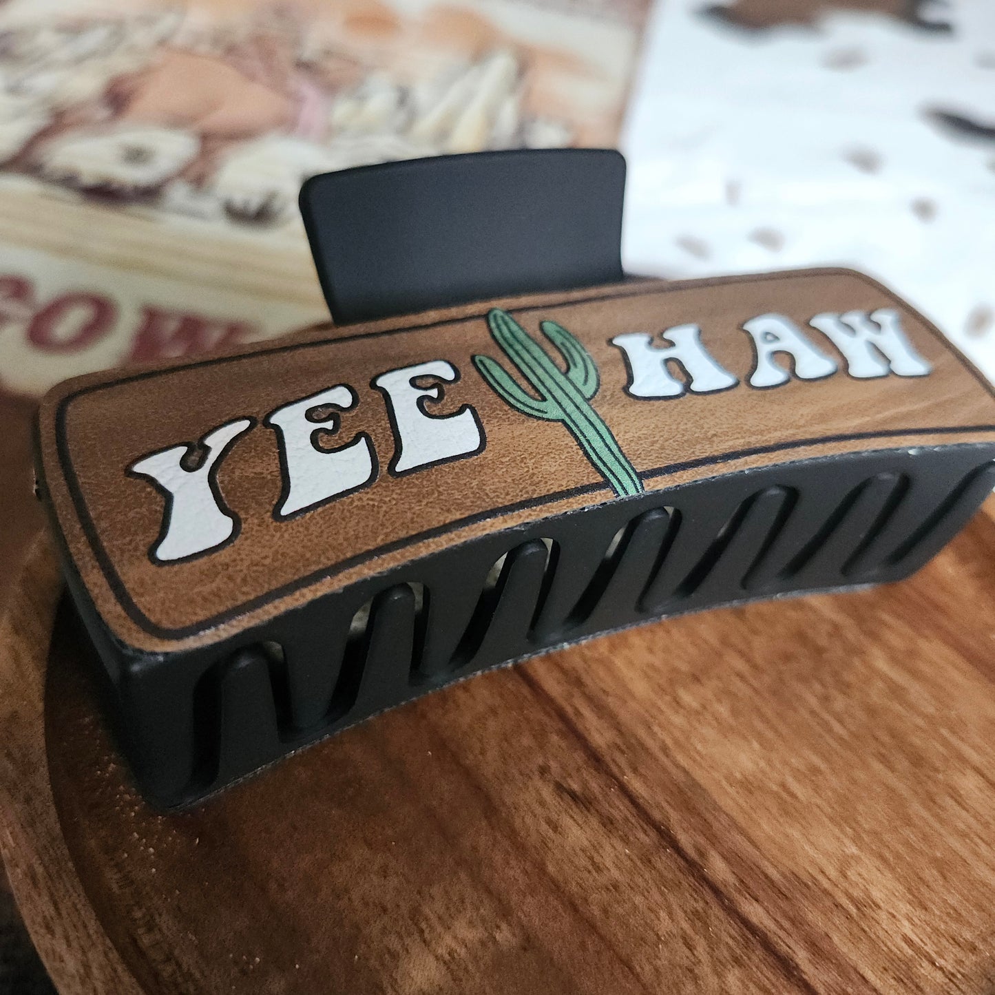 Yeehaw Hair Clip