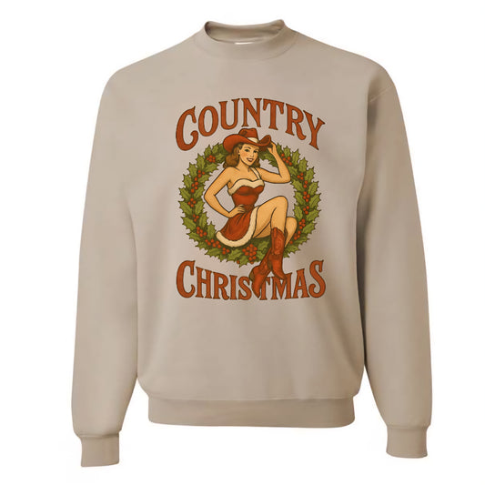 Crewneck Country Christmas