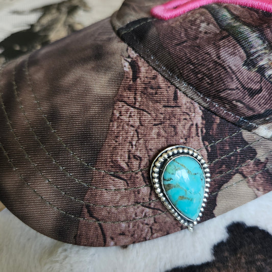 Pin à casquette ou à chapeau Turquoise