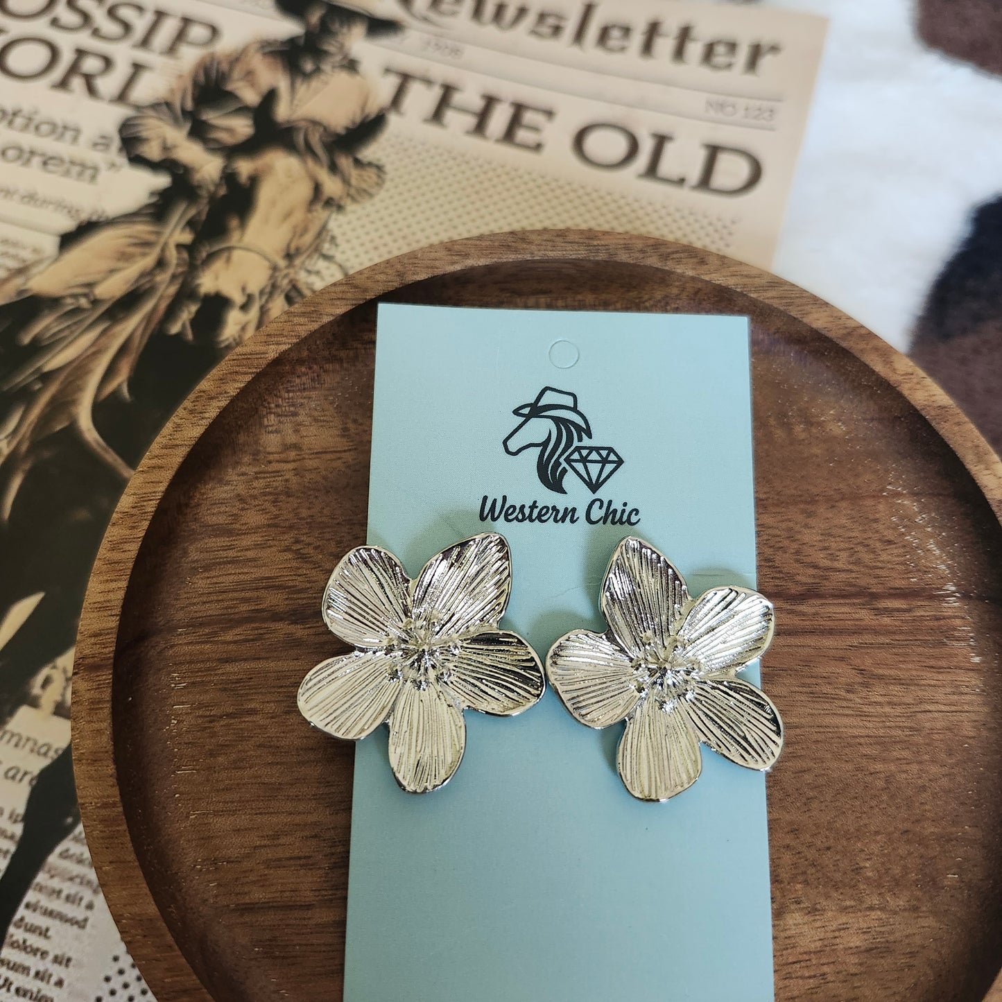 The Daisy Silver - Earrings