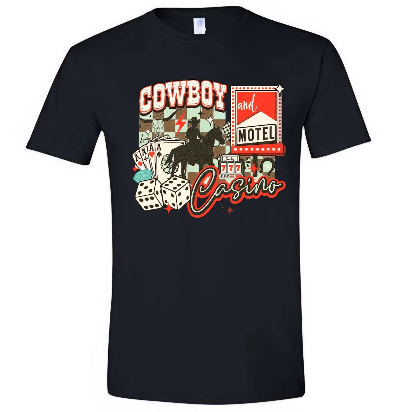 T-shirt - Casino Cowboy