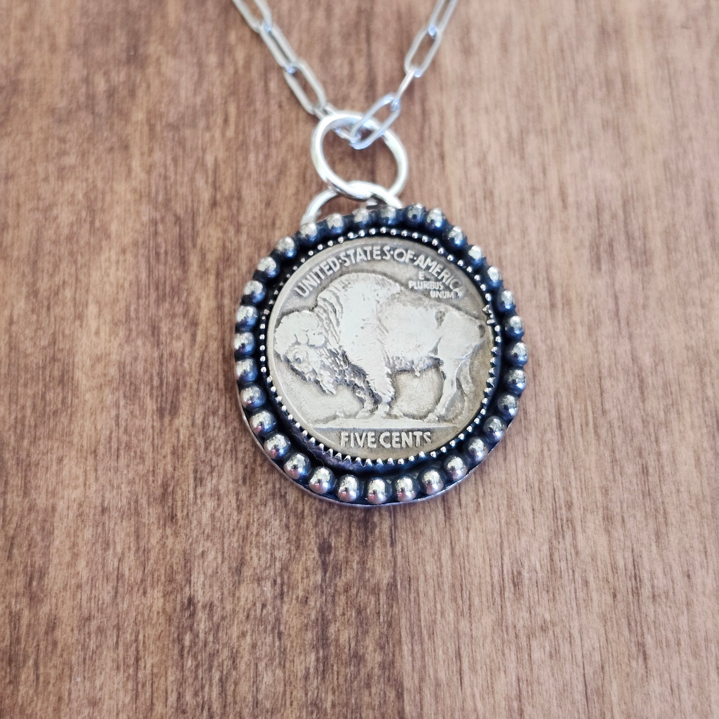 Collier Buffalo - fait main