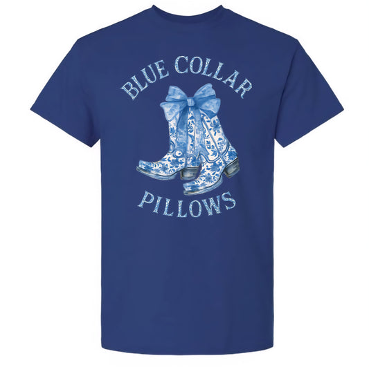 T-shirt - Blue Collar Pillows