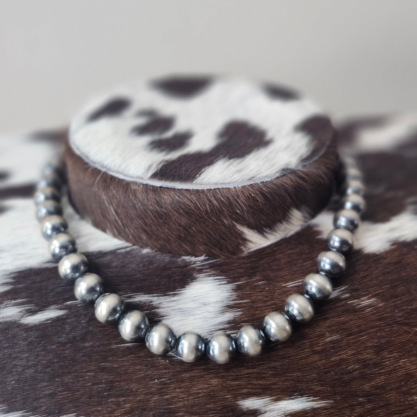 Collier de perles 8 mm - 16 pouces