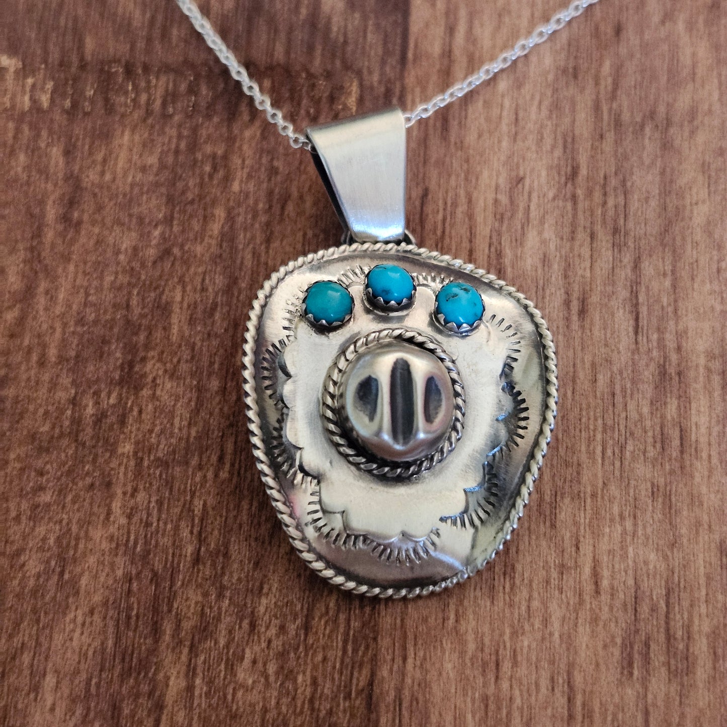 Cowboy Hat Necklace