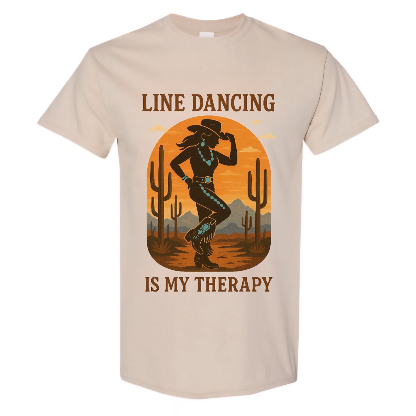 T-shirt - Line Dancing Cowgirl