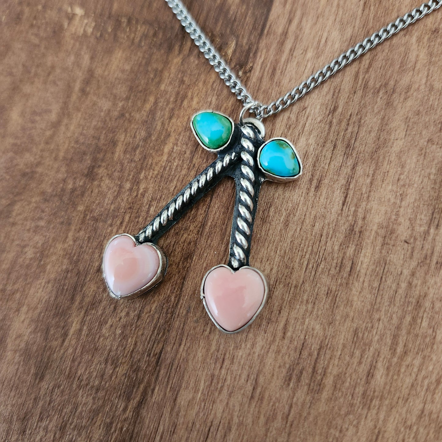 Pink Cherries - Necklace