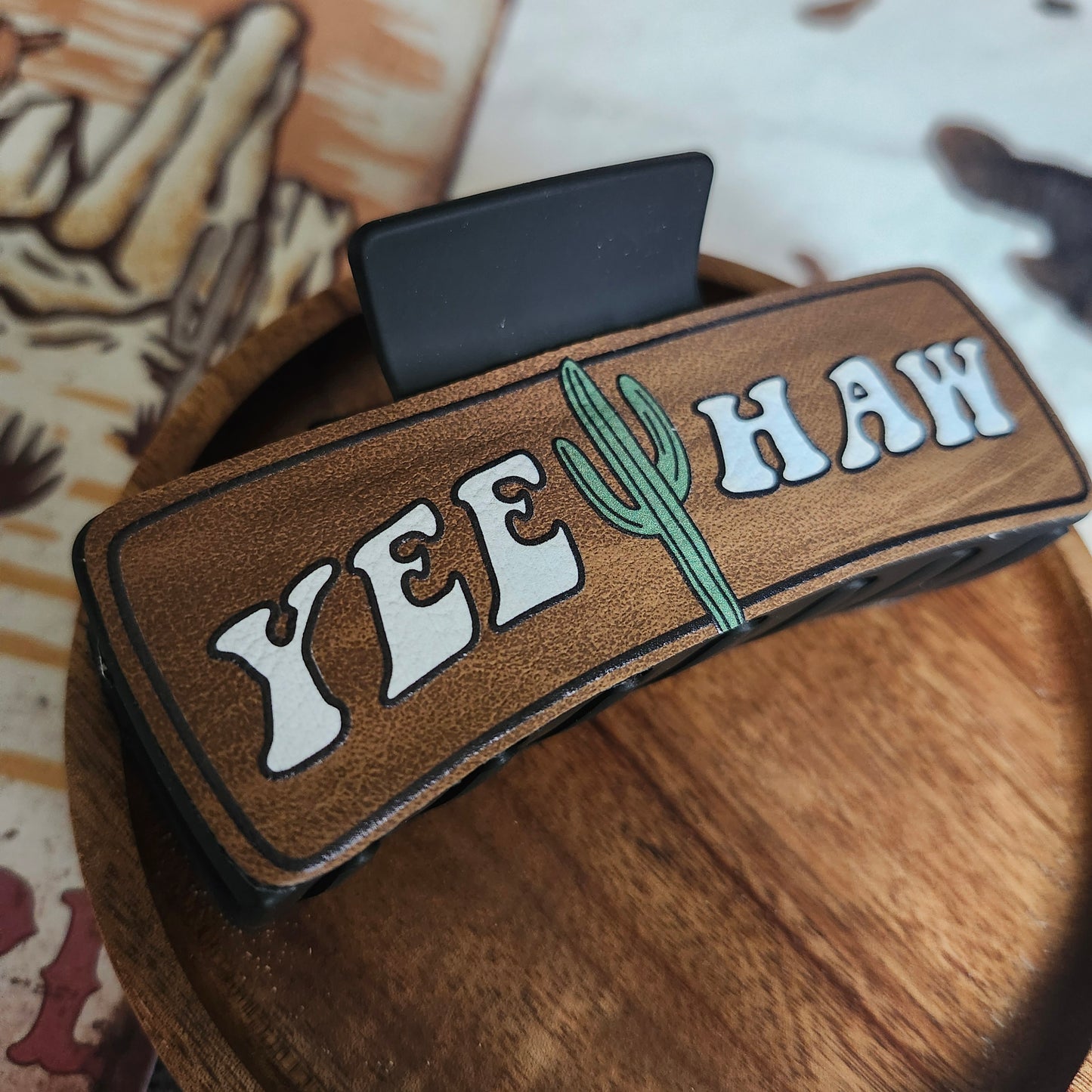 Yeehaw Hair Clip