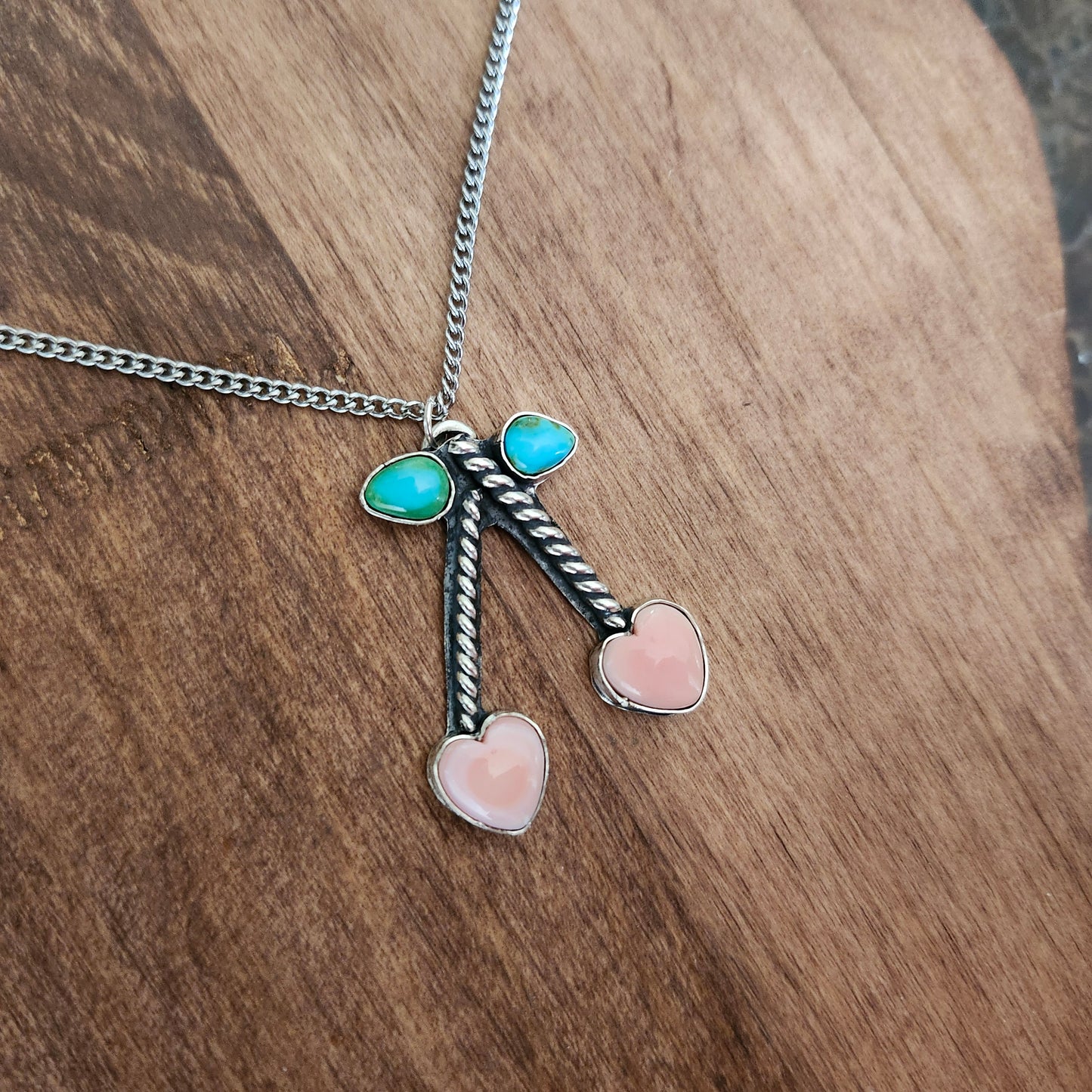 Pink Cherries - Necklace