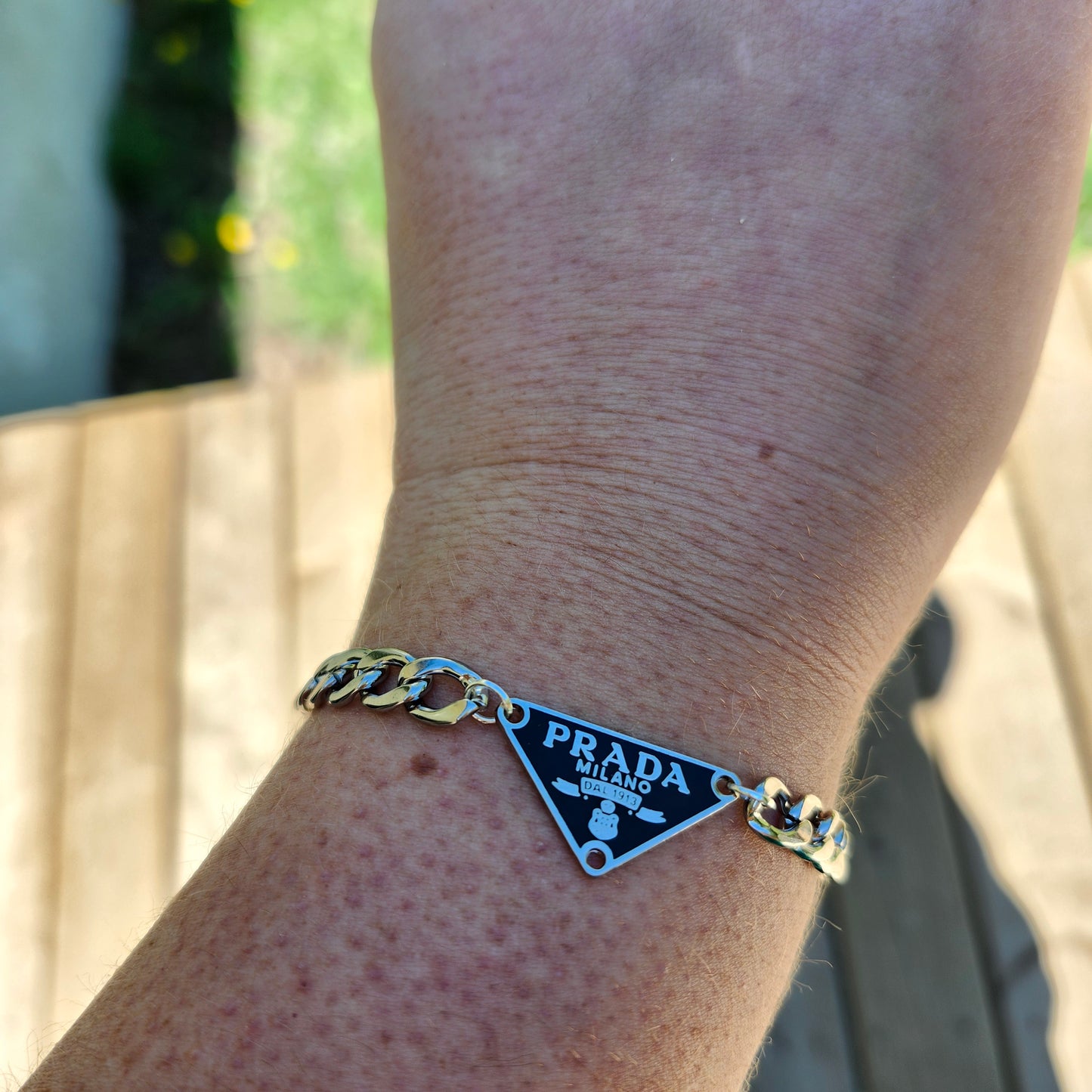 Bracelet Triangle Noir