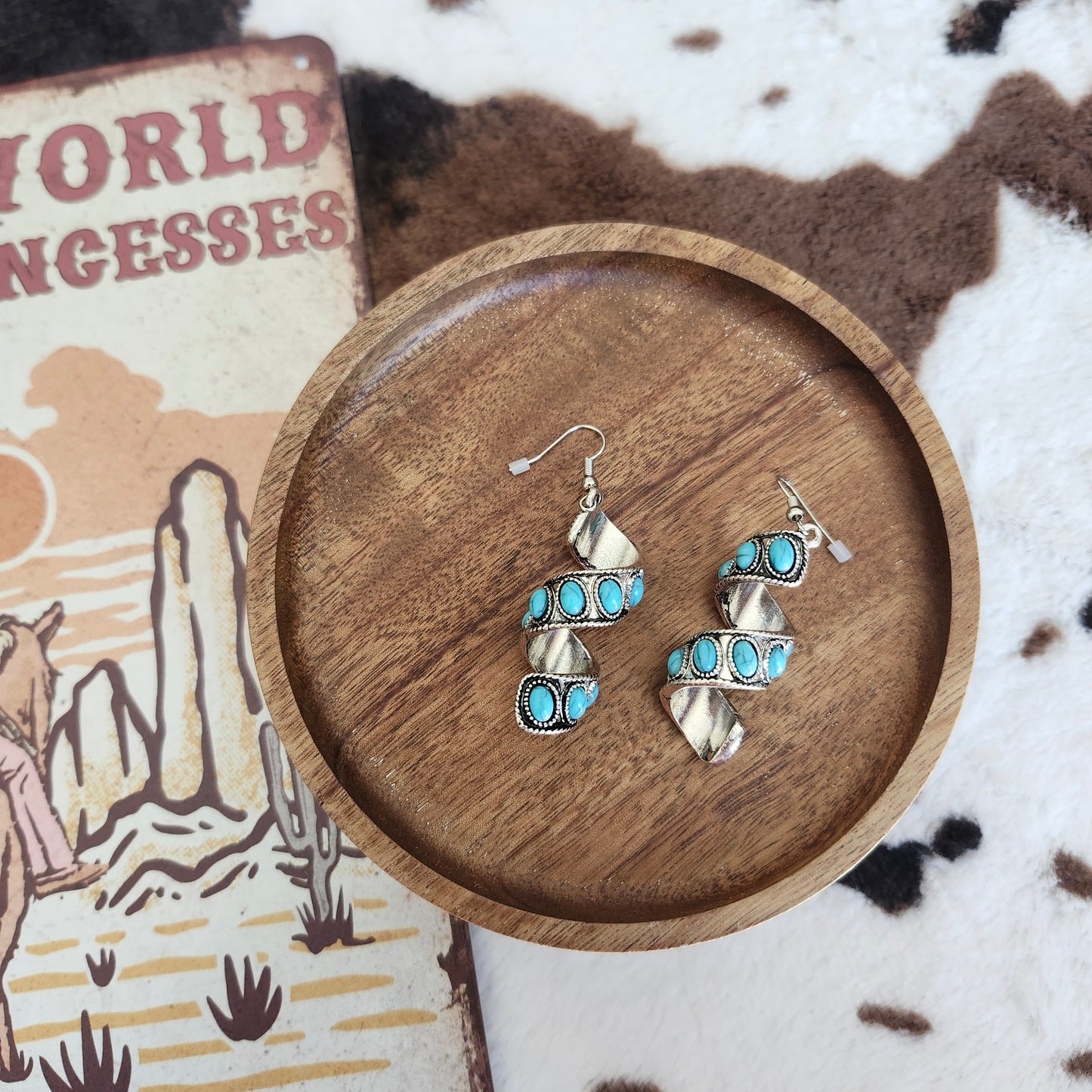 Boucles d'oreille Les Torsadées