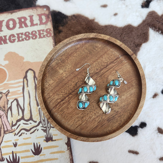 Boucles d'oreille Les Torsadées