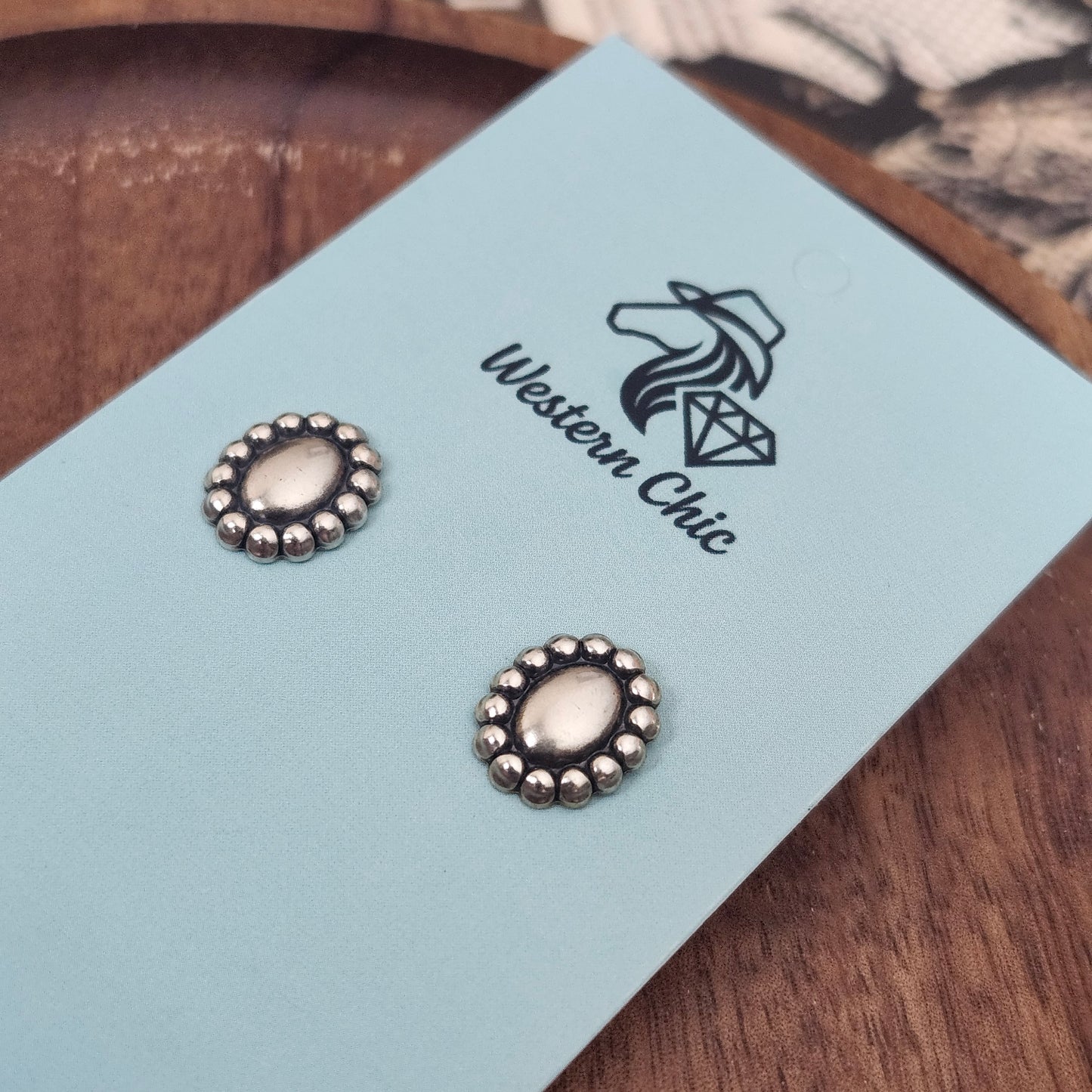 Boucles d'oreille studs argent