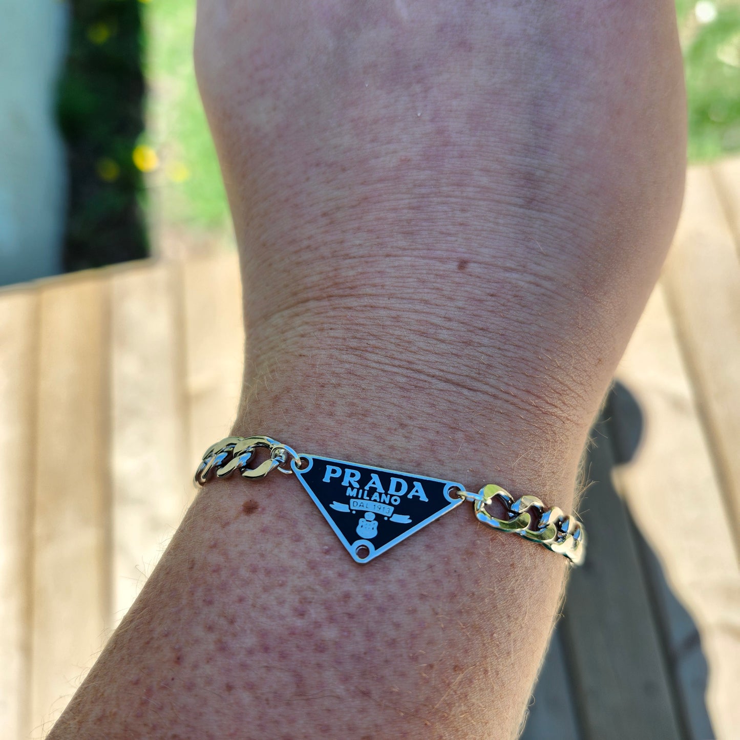 Bracelet Triangle Noir