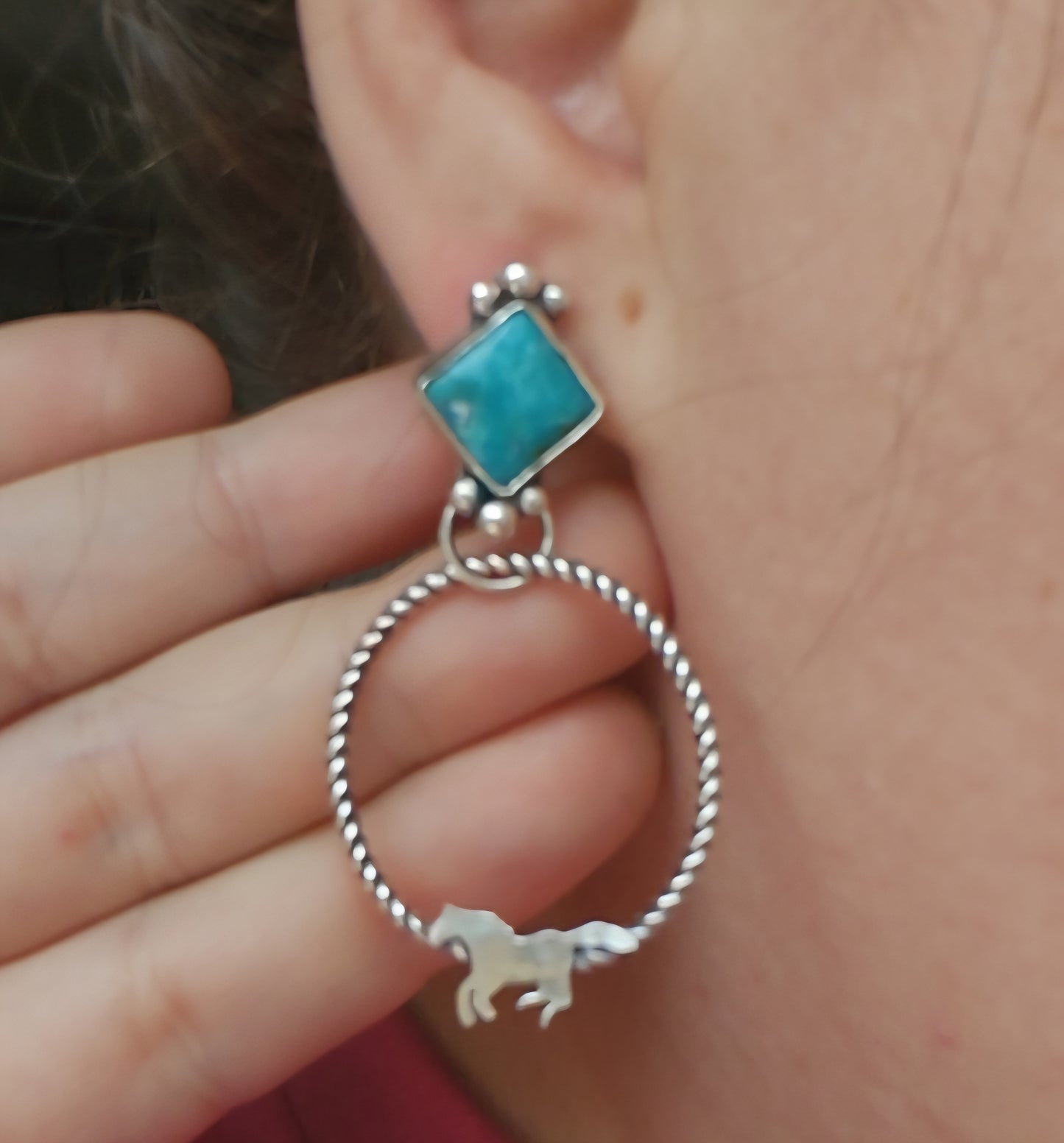Boucles d'oreille The Bronc Hoops