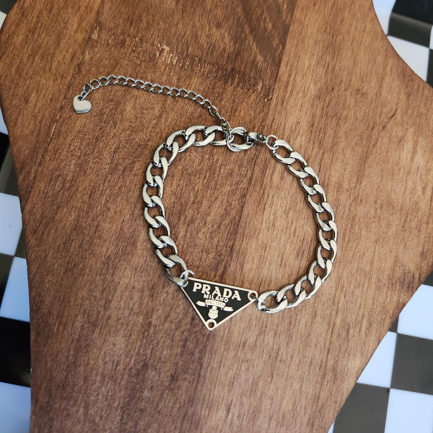 Bracelet Triangle Noir