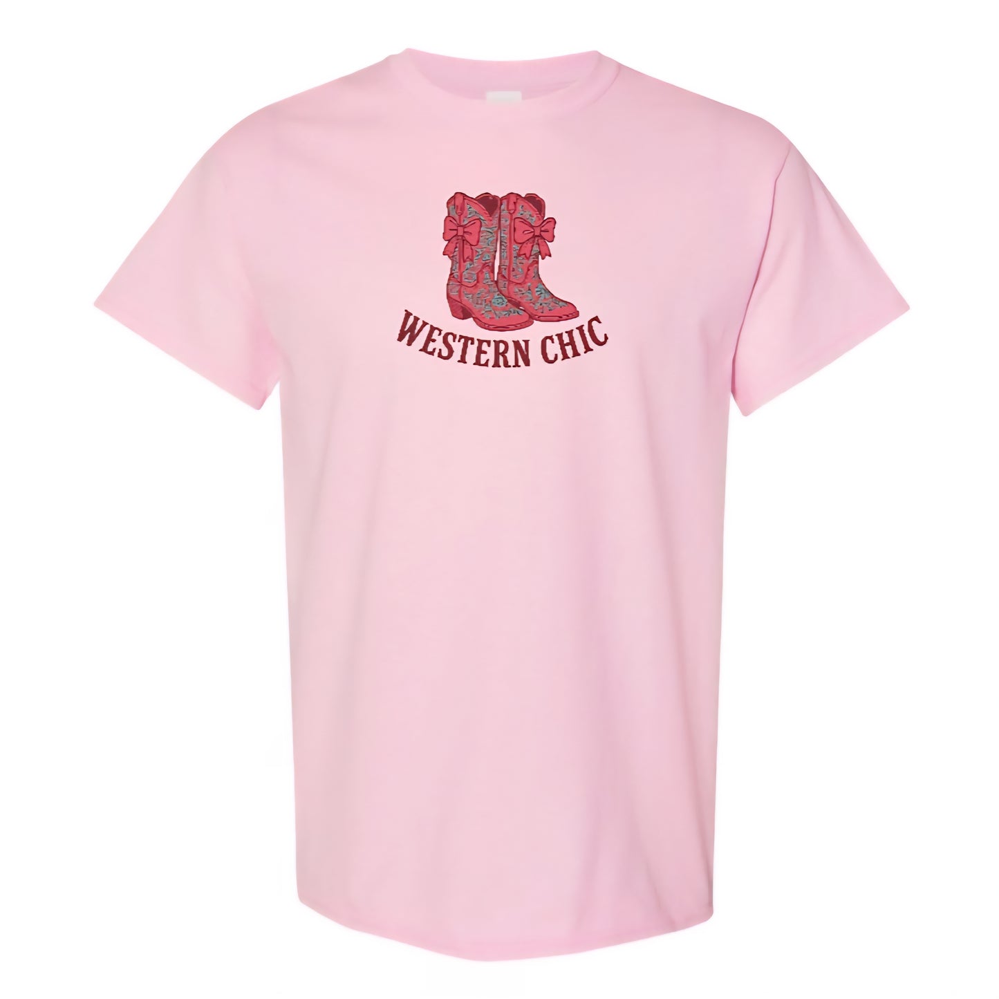 T-shirt - Bottes roses