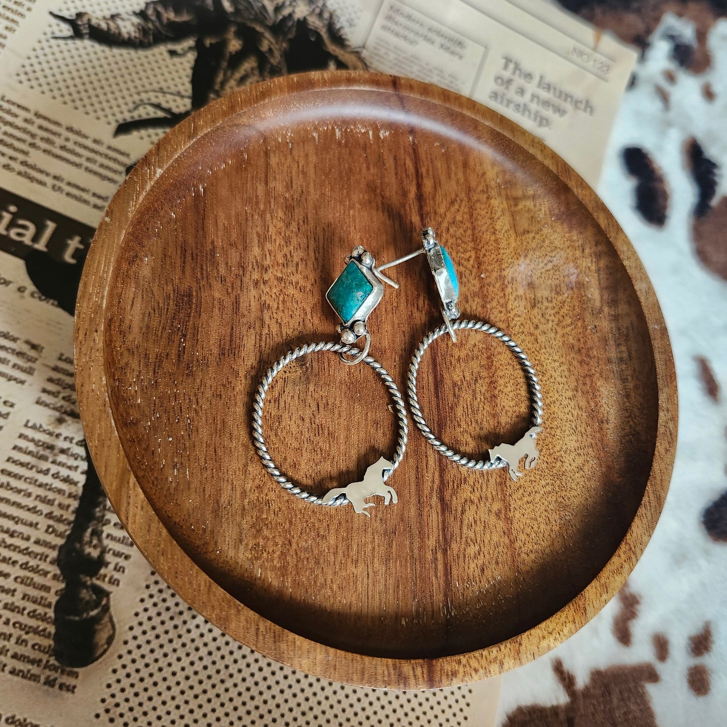 Boucles d'oreille The Bronc Hoops