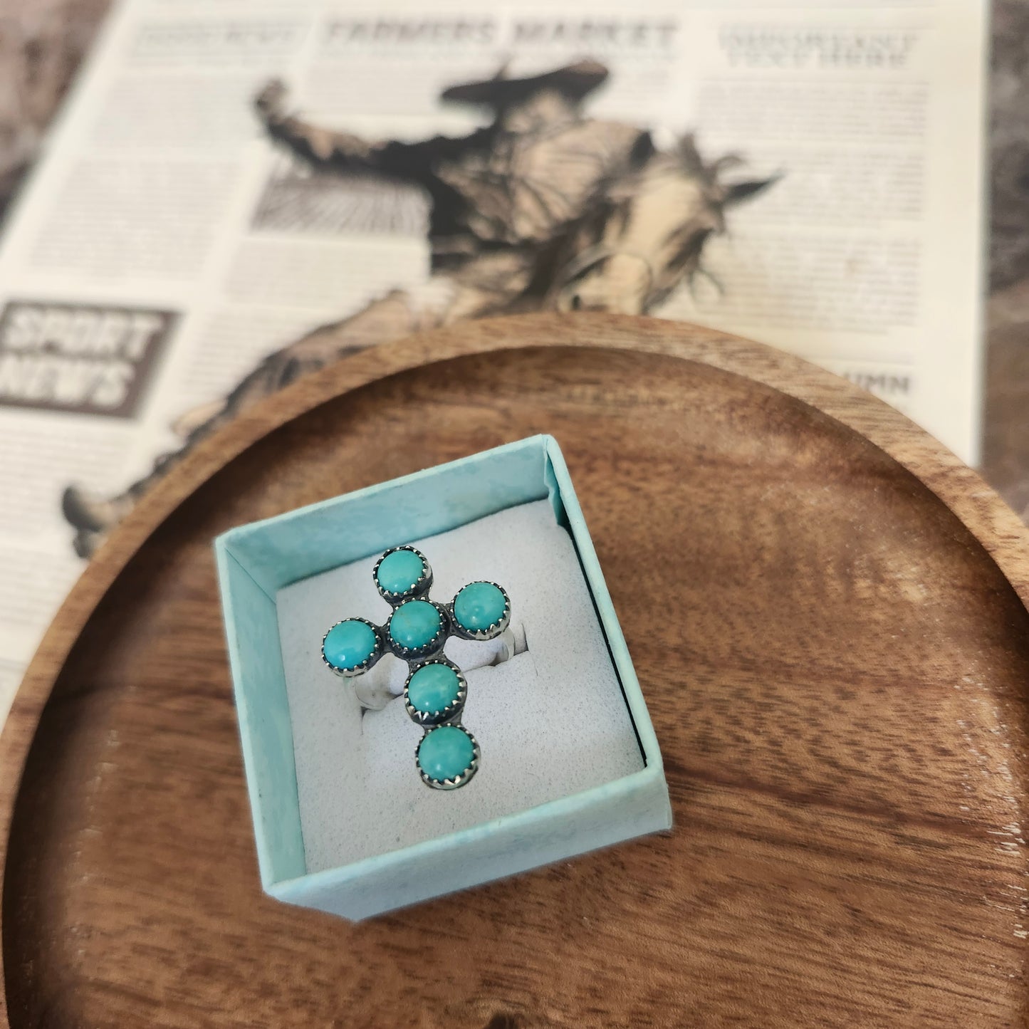 Blessed in turquoise - Bague