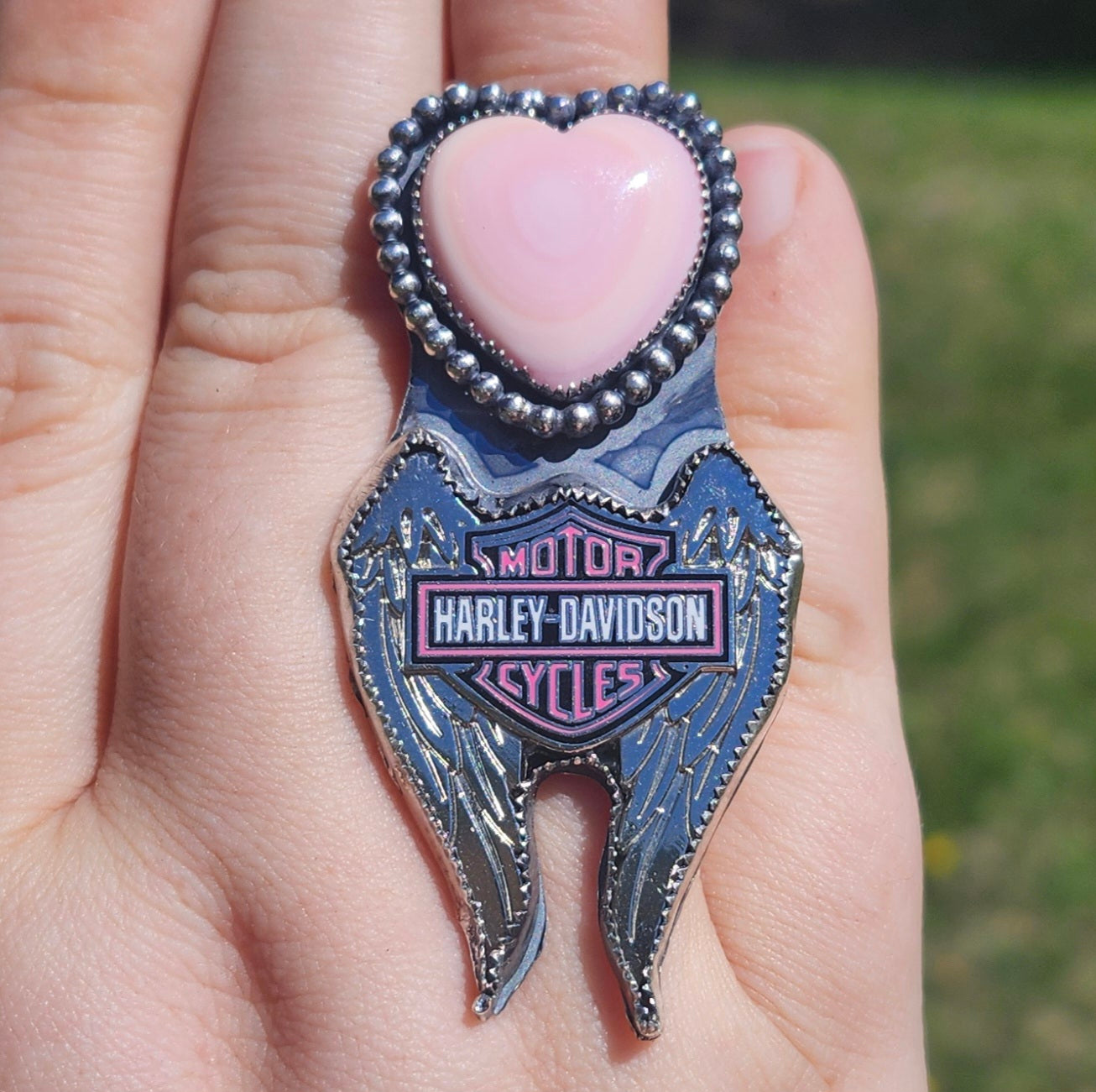 The Biker Babe Statement Ring - Taille 9