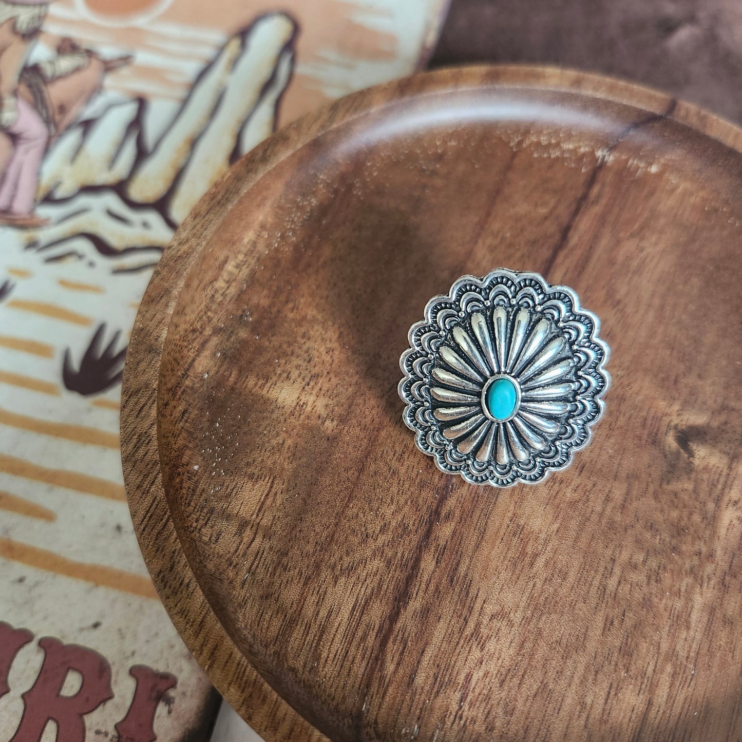 The Concho - Adjustable Ring