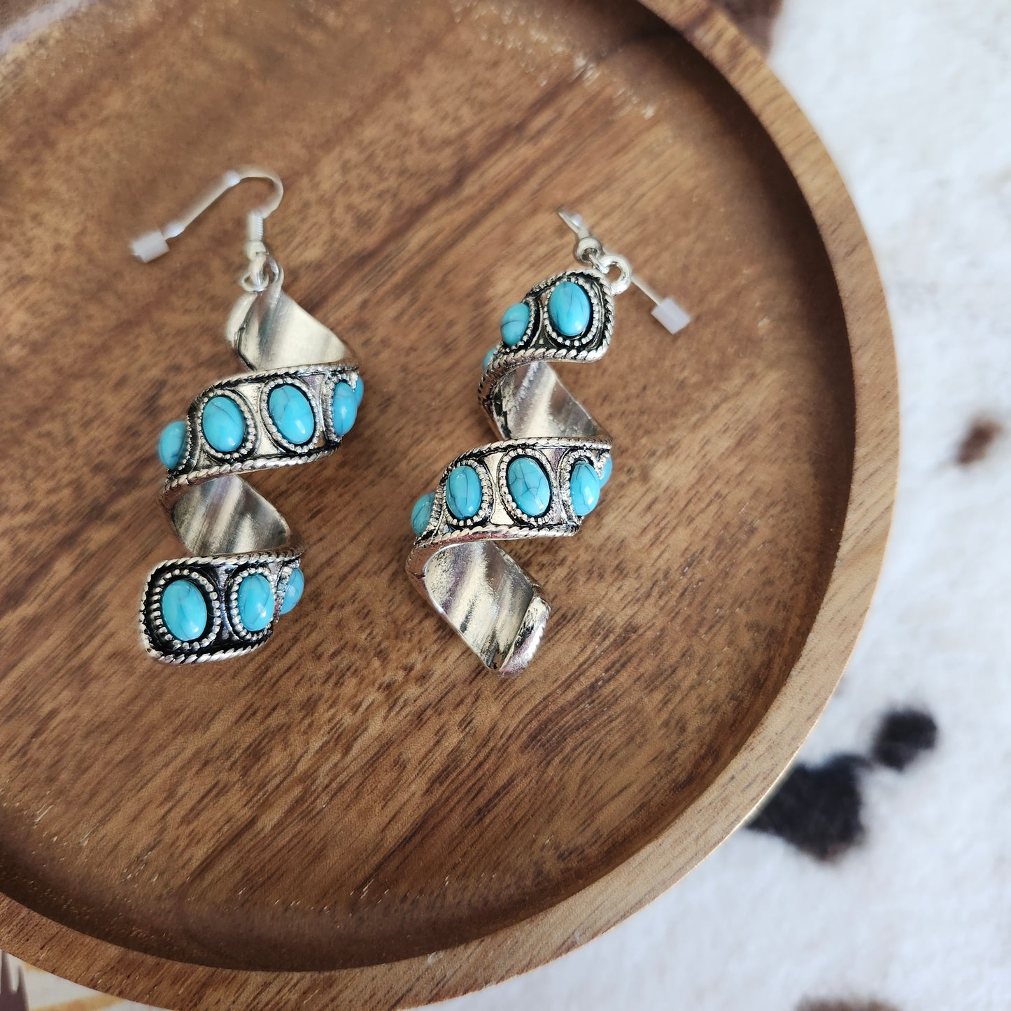 Boucles d'oreille Les Torsadées