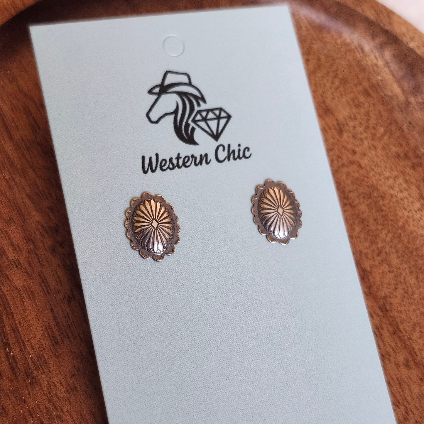 Mini Concho - Earrings