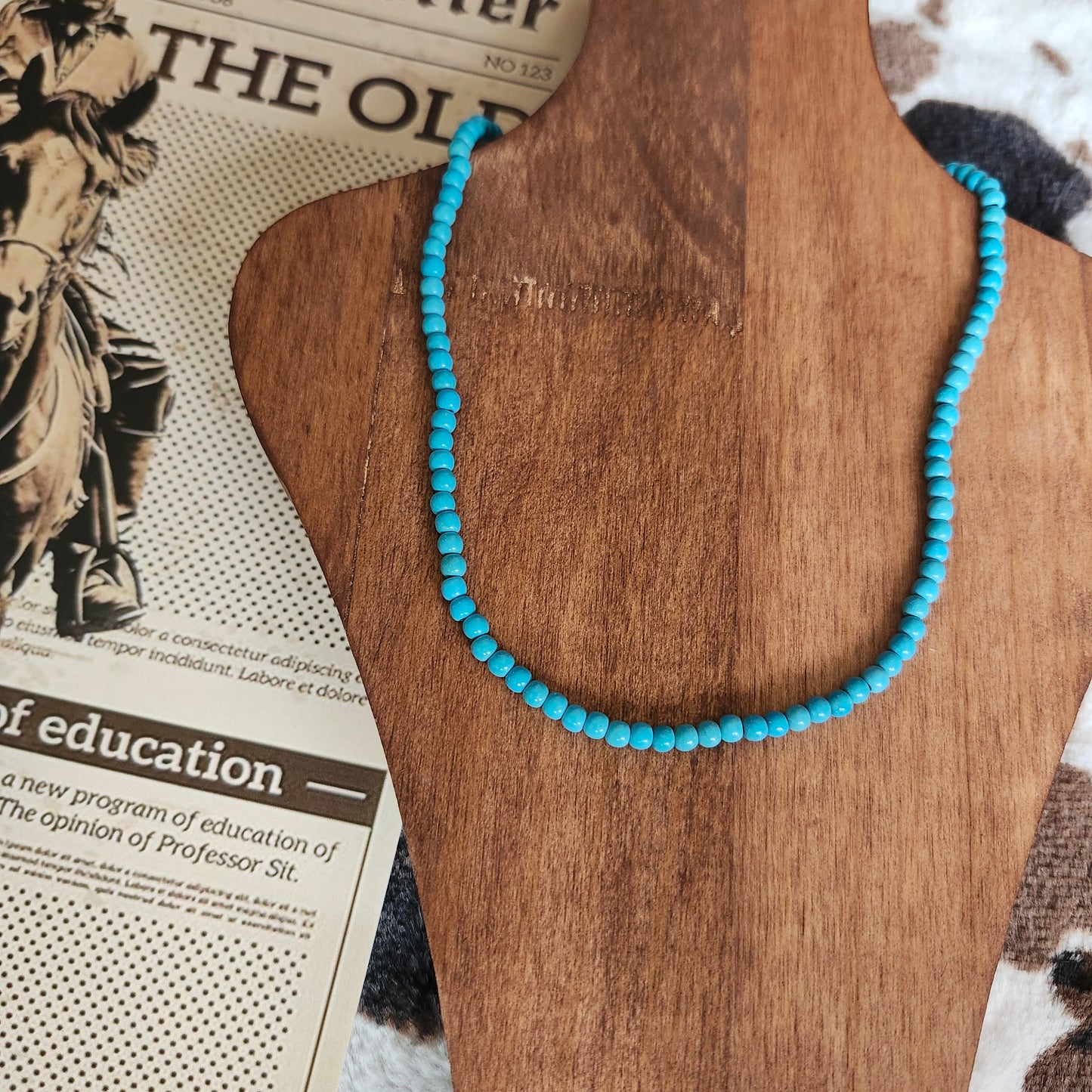 Turquoise Pearl Necklace