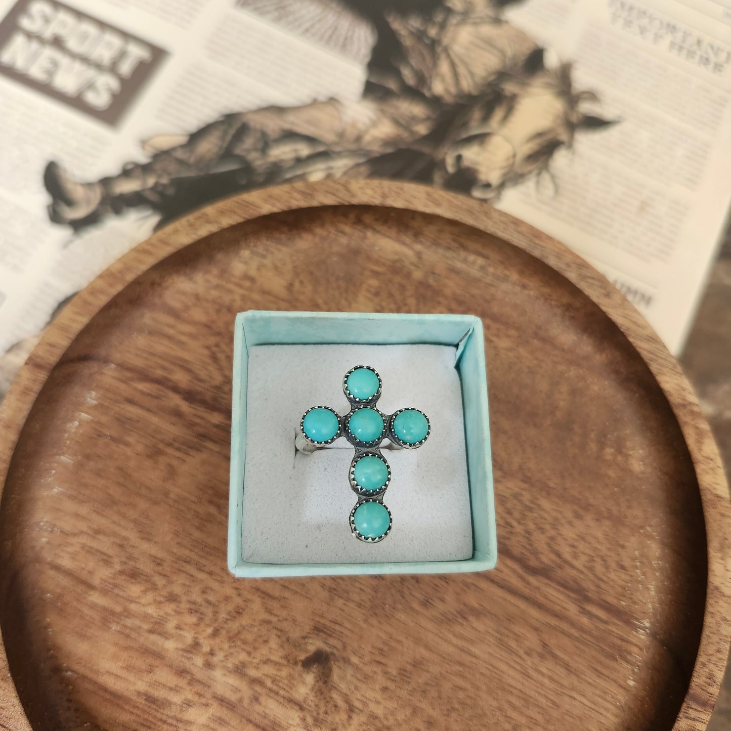 Blessed in turquoise - Bague