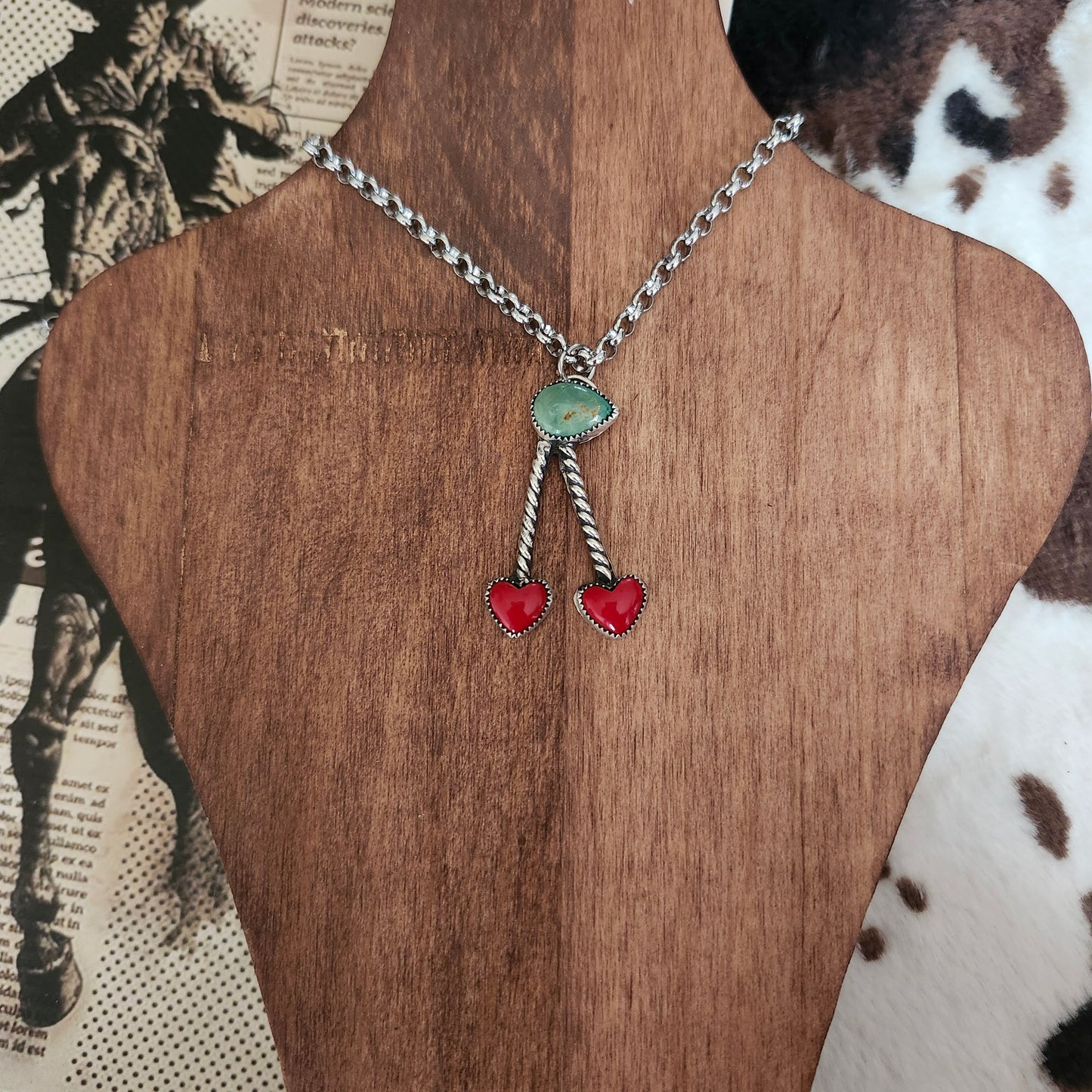 Desert Cherry Necklace