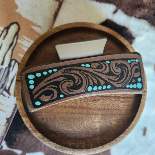 Pince à cheveux - Turquoise Lover