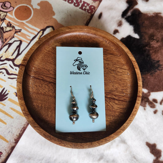 Boucles d'oreille Perles Saucer