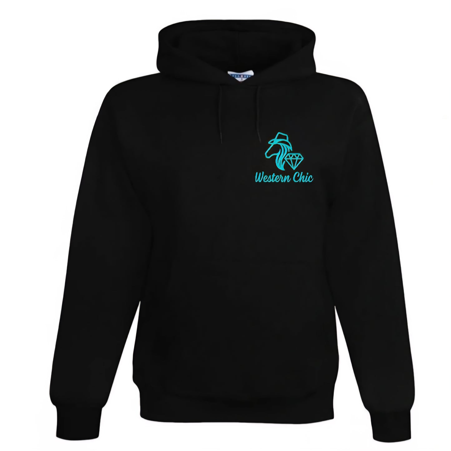 Hoodie Highland Cow noir