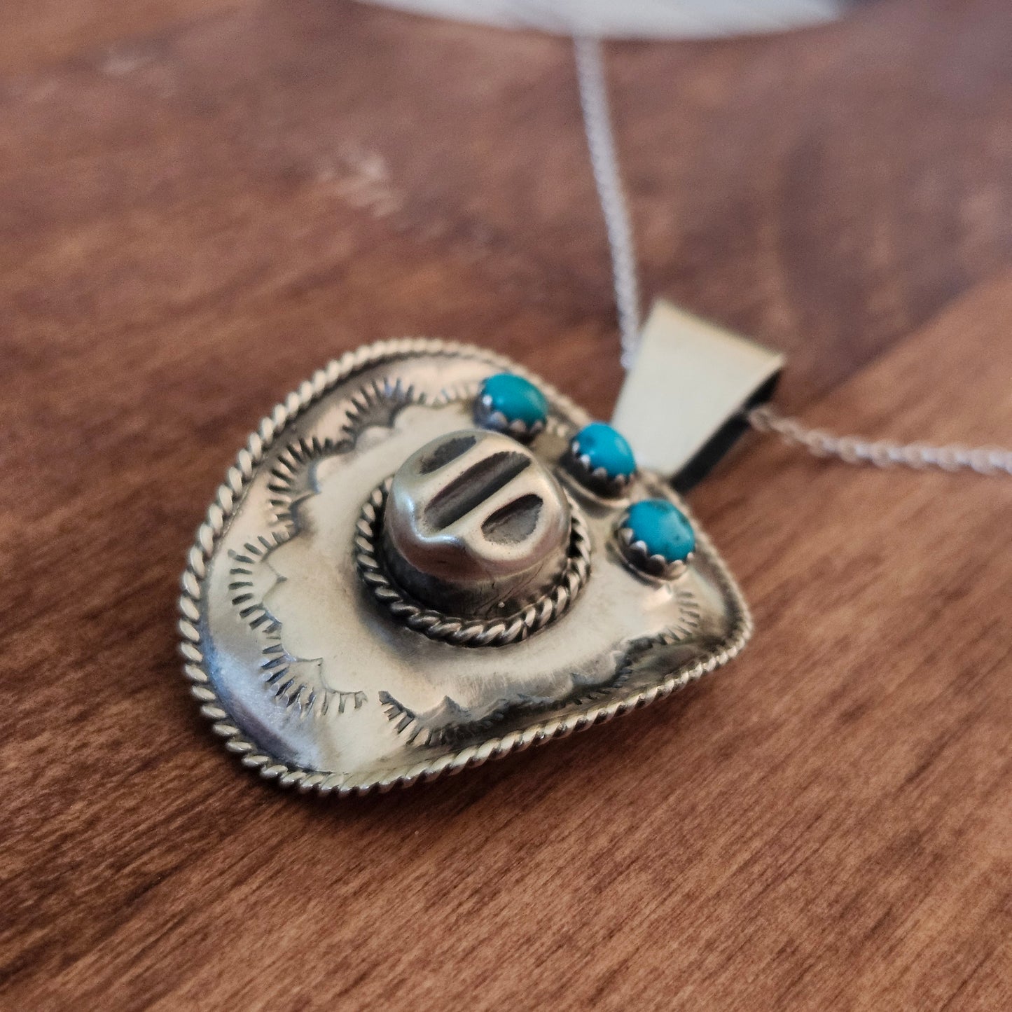 Cowboy Hat Necklace
